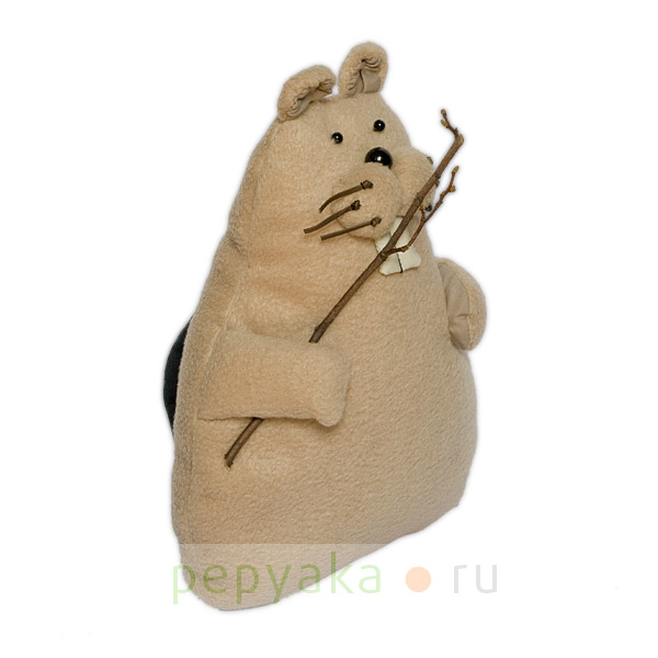 Дизайнерская игрушка ручной работы, hand made toys, бобёр