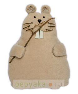 Дизайнерская игрушка ручной работы, hand made toys, бобёр